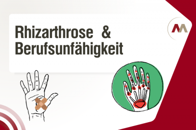 Rhizarthrose & Berufsunfahigkeit